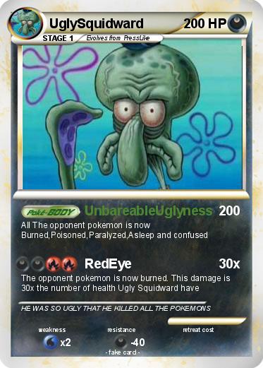Pokemon UglySquidward