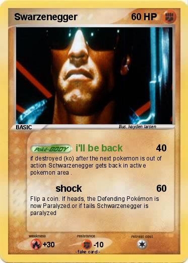 Pokemon Swarzenegger