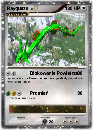 Pokemon Rayquaza