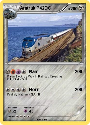 Pokemon Amtrak P42DC