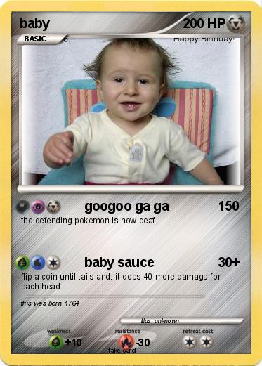 Pokemon baby