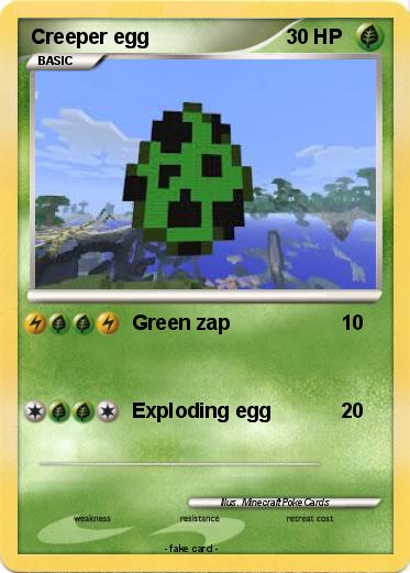 Pokemon Creeper egg