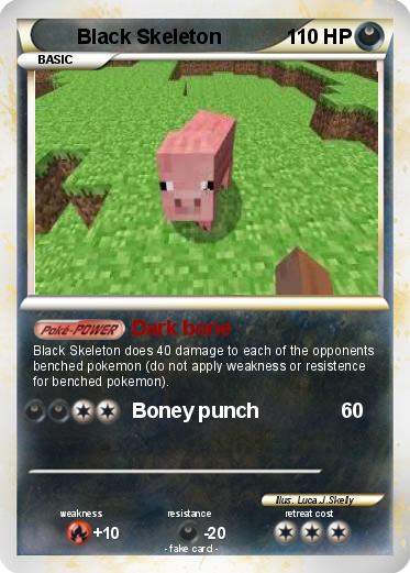 Pokemon Black Skeleton