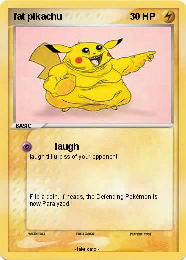 Pokemon fat pikachu