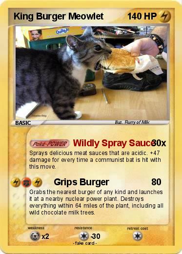 Pokemon King Burger Meowlet