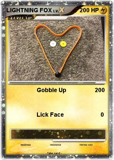 Pokemon LIGHTNING FOX