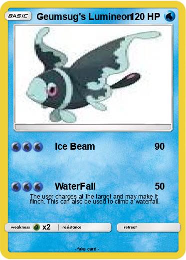 Pokemon Geumsug's Lumineon