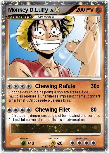 Pokemon Monkey D.Luffy