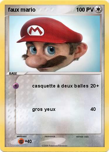 Pokemon faux mario