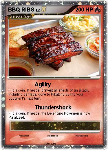 Pokemon BBQ RIBS