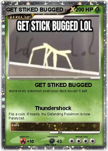 Pokemon GET STIKED BUGGED