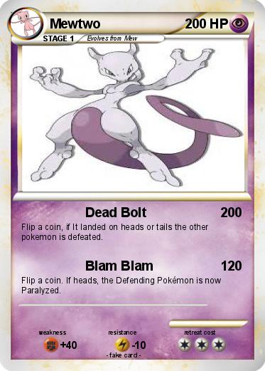 Pokemon Mewtwo