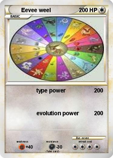 Pokemon Eevee weel