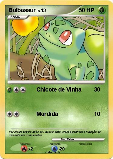 Pokemon Bulbasaur