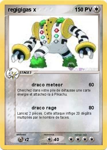 Pokemon regigigas x