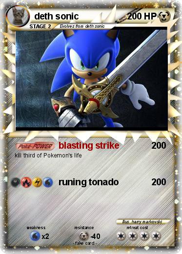 Pokemon deth sonic