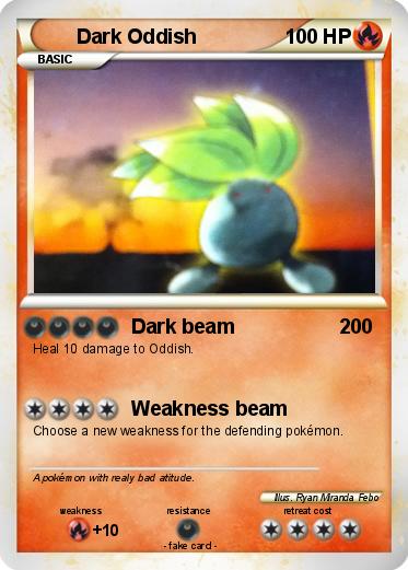 Pokemon Dark Oddish