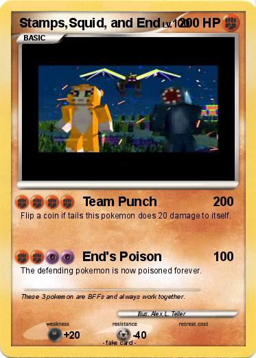 Pokemon Stamps,Squid, and End