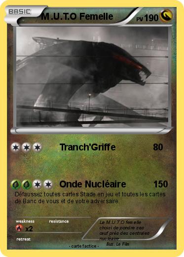 Pokemon M .U.T.O Femelle