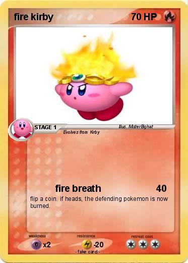 Pokemon fire kirby