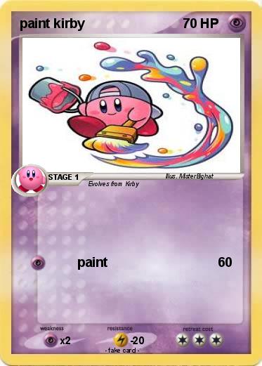 Pokemon paint kirby