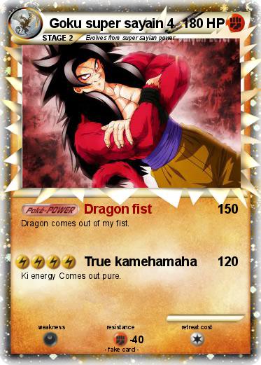 Pokemon Goku super sayain 4
