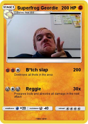 Pokemon Superfrog Geordie