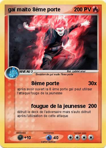 Pokemon gaï maito 8ème porte