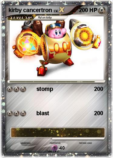 Pokemon kirby cancertron
