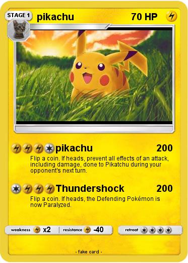 Pokemon pikachu