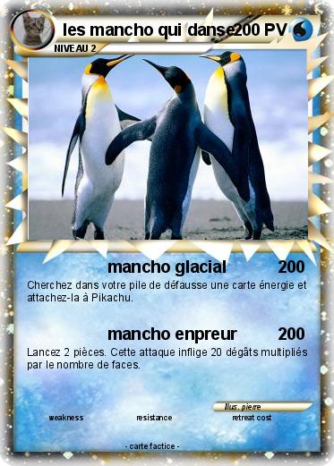 Pokemon les mancho qui danse