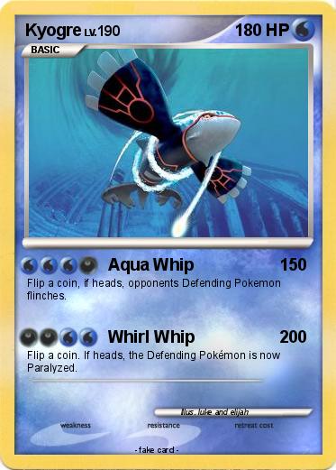 Pokemon Kyogre
