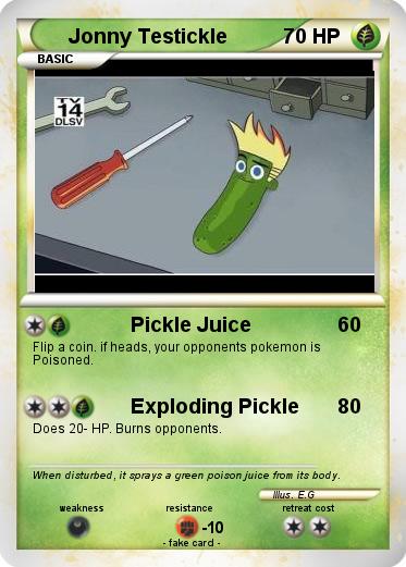 Pokemon Jonny Testickle