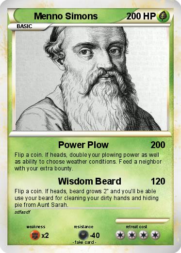 Pokemon Menno Simons