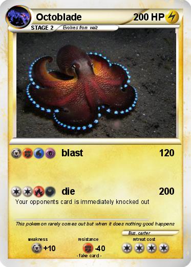 Pokemon Octoblade