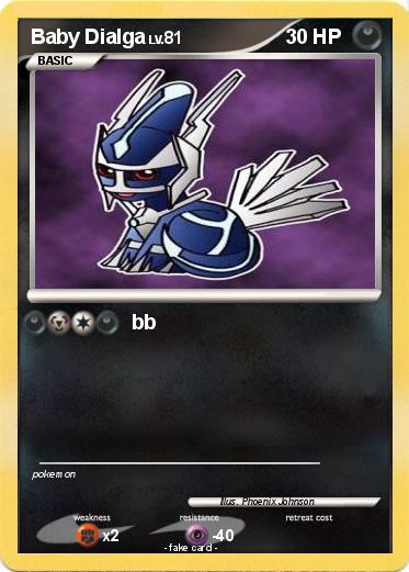 Pokemon Baby Dialga