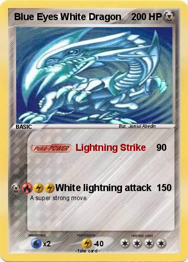 Pokemon Blue Eyes White Dragon