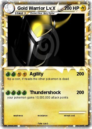 Pokemon Gold Warrior Lv.X