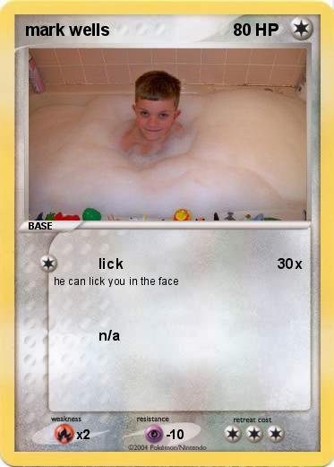 Pokemon mark wells