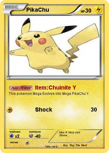 Pokemon PikaChu