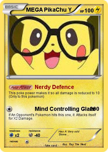 Pokemon MEGA PikaChu Y