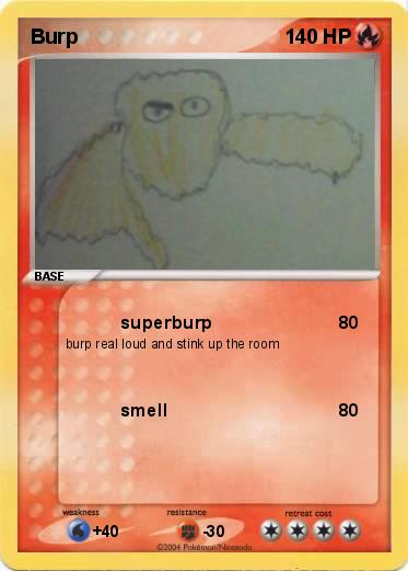 Pokemon Burp
