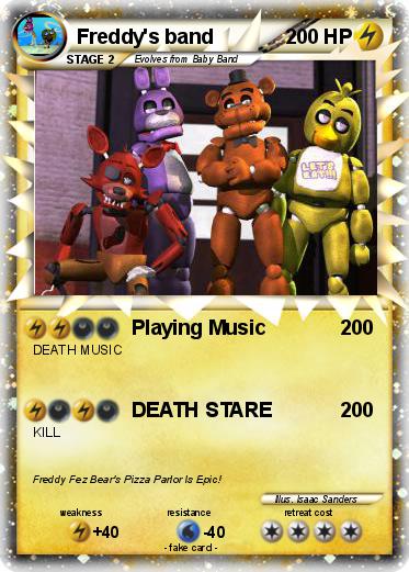 Pokemon Freddy's band
