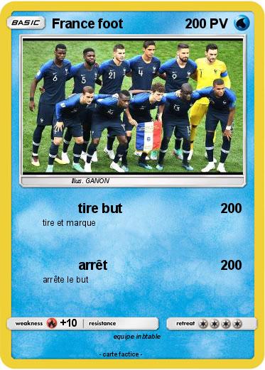 Pokemon France foot