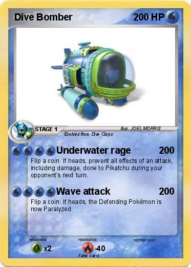 Pokemon Dive Bomber