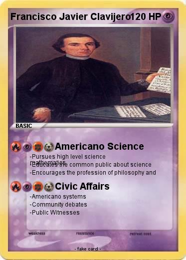 Pokemon Francisco Javier Clavijero