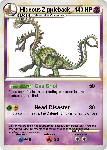 Pokemon Hideous Zippleback