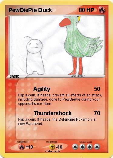 Pokemon PewDiePie Duck