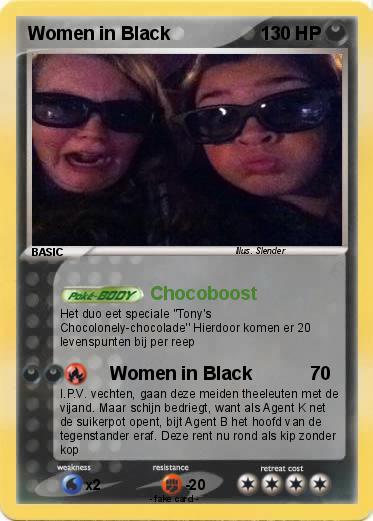 Pokemon Women in Black