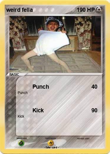 Pokemon weird fella